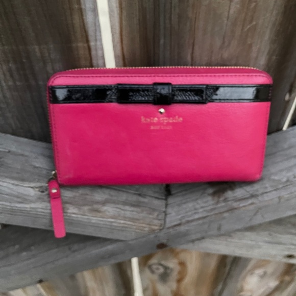 Kate spade bow wallet - Picture 2 of 10